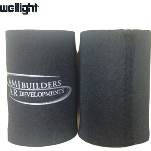 Neoprene Stubby holders Customized LOGO Printed Personalized Beer Can Coolers with Base Keep your Drinking Cold For Wedding Gift