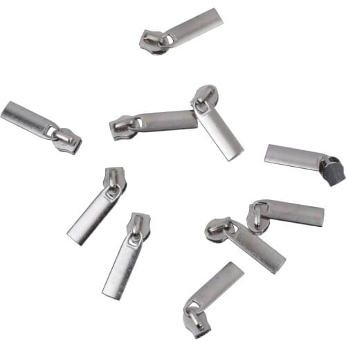 New Hot Sale 20pcs Removable Fix A Zipper Zip Slider Repair Kit Replacement Silver Sewing Accessory for DIY Bag Clothes Suitcase