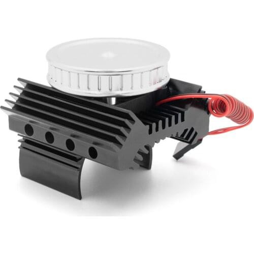 Engine Cover Heat Sink 36mm 540/550 Motor Radiator Cooling Fan for 1/10 Traxxas TRX4 Defender Axial SCX10 II RC Car Accessories