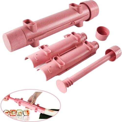 Sushi Maker Roller Rice Mold Bazooka Vegetable Meat Rolling Tool DIY Sushi Making Machine Kitchen Accessories Sushi Tool