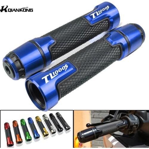 Motorcycle 7/8"22mm Anti-Slip Handle Bar Handlebar Hand Grips For Suzuki TL1000S 1997-2001 2002 2003 2004 2005 2006 TL 1000 S