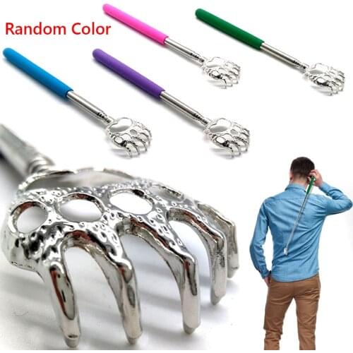New 1Pcs Back Scratcher Telescopic Scratching Backscratcher Massager Kit Back Scraper Extendable Telescoping Itch Health Product