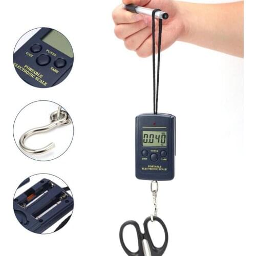 40 Kg Hanging Hook Scales Mini Digital Scale Portable Sling Small Square Electronic Scale Electric Scale For Household