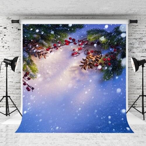 VinylBDS Christmas Backdrops Lavender Stage Christmas Photography Backgrounds Snow Camera Fotografica For Kids Photo Studio