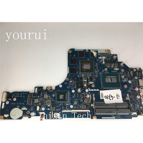 Yourui For Lenovo Ideapad Y50-70 Laptop Motherboard with i7-4720HQ CPU ZIVY2 Test all Functions 100