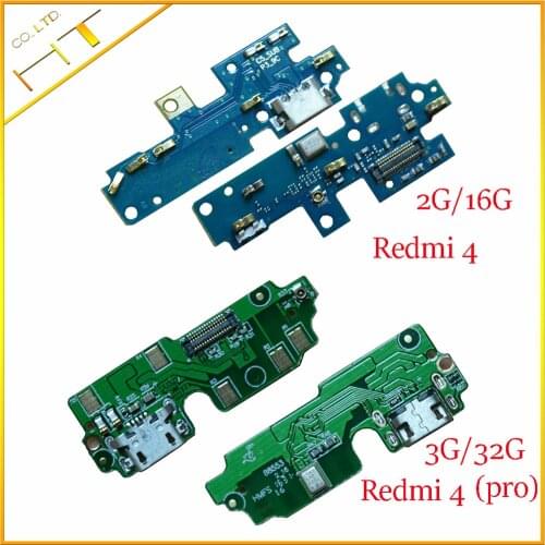 1pcs for Xiaomi Redmi 4 2G/16G Redmi 4 Pro 3G/ 32G USB Charger Charging Port Ribbon Flex Cable Micro USB Dock Connector redmi4