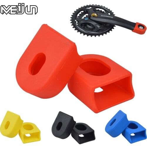 MEIJUN Mountain Bikes Road Bicycle Cycling Crankset Crank Protective Sleeve Cover Parts