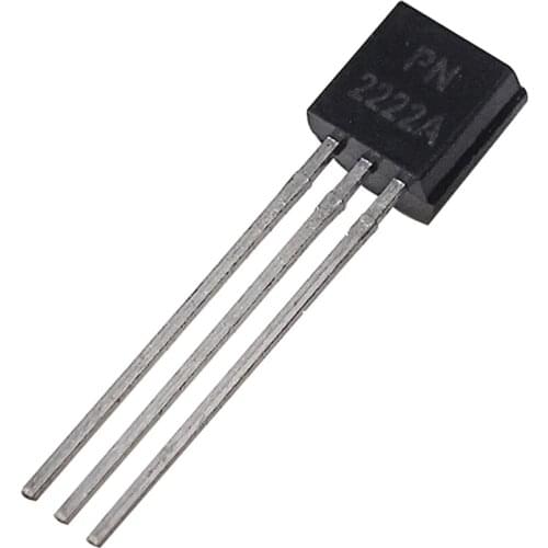 2N2222A 1000pcs in-line triode transistor NPN switching transistors TO-92 0.6A 30V NPN 2N2222