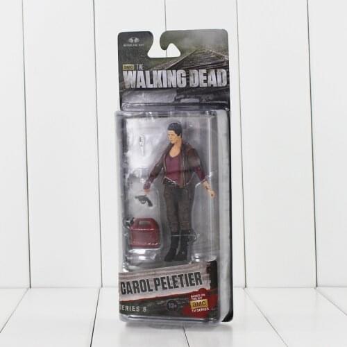 5" 12cm NECA The Walking Dead Garol Peletier Figure Toy AMC TV Series PVC Action Figurine Model Collectible Gifts for KIds