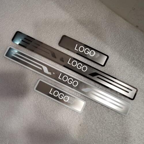 Car Accessories For Nissan Qashqai J11 2008-2020 Door Sill Scuff Plate Auto Stainless Steel Threshold Pedal Protector Styling St