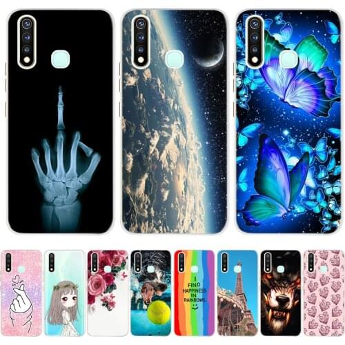 For Vivo Y5S Case 2021 New Fashion Cute Cartoon Soft Case For Vivo Y 5S 5 Cover VIVO V1934A V1934T Bumper Matte Silicone Coque