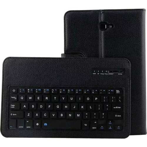 PU Leather Stand Case For Samsung Galaxy Tab A A6 10.1" SM-T585 T580N 2016 Wireless Bluetooth Keyboard Tablet Cover Coque Funda