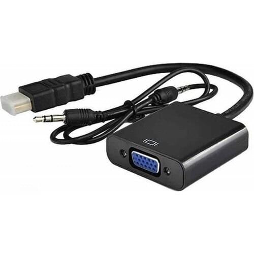 Concord C-554 HDMI to VGA + Aux Converter Cable