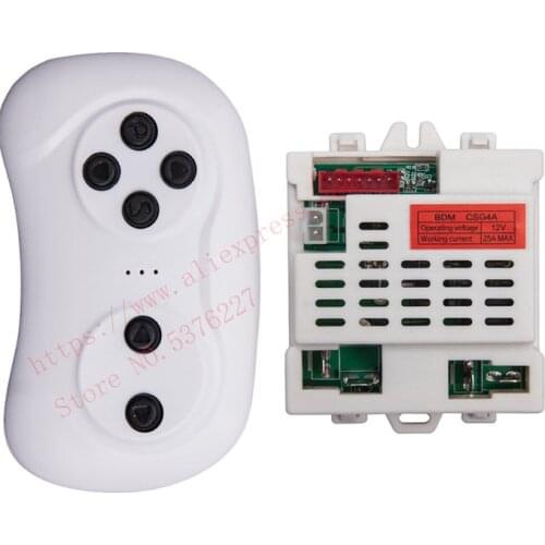 BDM CSG4A Childrens electric car Bluetooth remote control receiver, 2.4G remote control receiver for riding electric toy cars