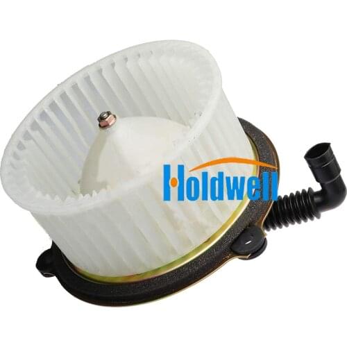 Holdwell 24V Blower Motor Electric Motor 4370266 for John Deere 200CLC 210 230CLC 270CLC 370C 2054 2154D 2454D 2554 2954D 3754D