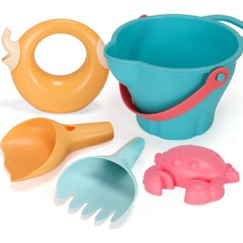 Beach Toys For Kids 5-17pcs Baby Beach Game Toys Children Sandbox Set Kit Summer Toys for Beach Play Sand Water Game Play Cart