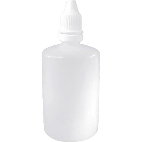 50ml Mini Practical Empty Plastic Squeezable Liquid Dropper Eye Drops Refillable Bottle Dropper Bottles Plastic Container Jar