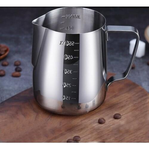 High Quality Stainless Steel Frothing Pitcher Craft Espresso Coffee Barista Latte Cappuccino Milk Cream Cup Frothing Jug Pitcher