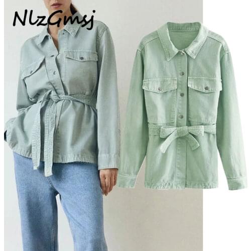 Nlzgmsj Womens Denim Jackets