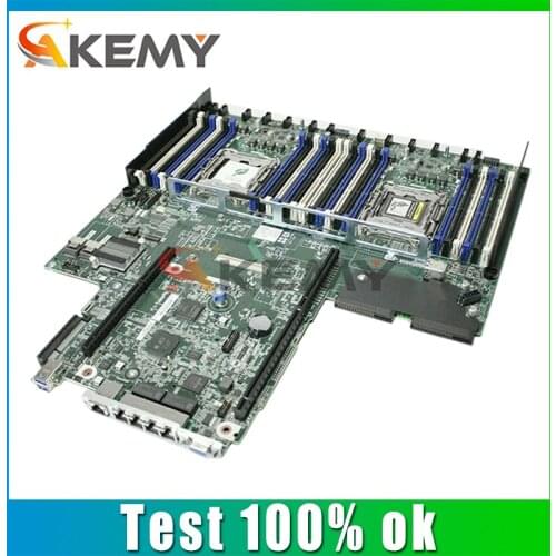 Original High quality For HP DL380G9 DL360G9 Gen9 Server Motherboard 775400-001 729842-001 DDR4 LGA2011 MB 100% Tested Fast Ship