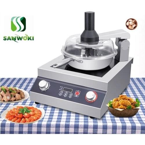 Commercial Multi Cooker Automatic Stir-frying Cooking Robot Cooking Machine Smart Food Cooker Stew Pot Wok Non-stick frying pan