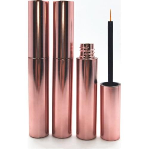 Wholesale10ml Empty Eyeliner Bottles Eyelash Gel Containers Eyelash Growth Liquid Tubes UV Purple Gold COCOHI Packages