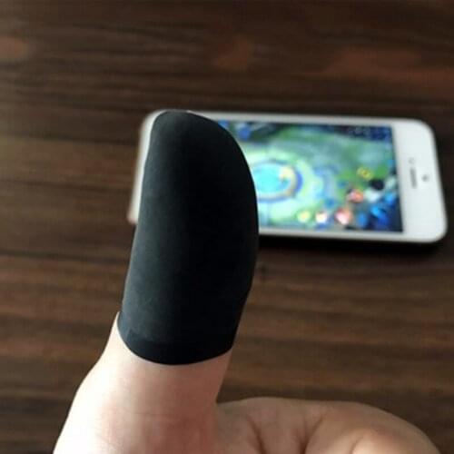 Finger Cots Anti-sweat Breathable Gaming Gloves Tablet PC Touch Screen Silicone Non-slip Gaming Thumb Cots