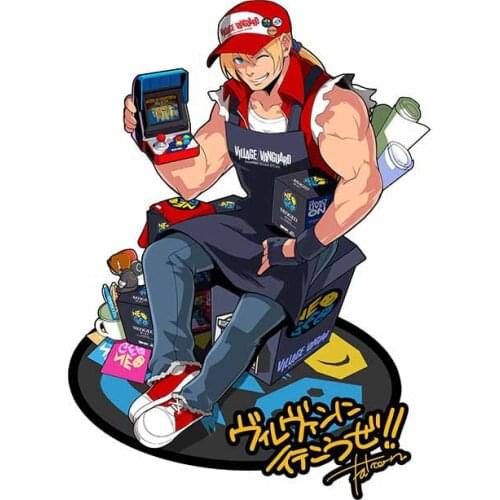 Falcoon The King of Fighters Vinyl Car Stickers Creative Refrigerator Decal Sunscreen JDM JEEP Van Bike Offroad RV A4 Meterial