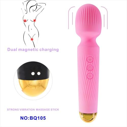 Magic wand Multi-speed G Spot Vagina Vibrator Clitoris Butt Plug Anal Erotic Goods Products Sex Toys for Woman Adults Female