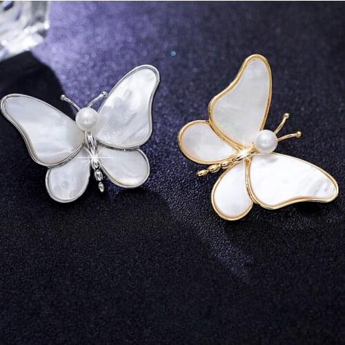 Vintage Banquet Butterfly Brooches for Women Party Office Insect Brooch Pins Jewelry Fashion