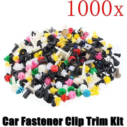1000 pieces of 50 kinds of general hybrid car fasteners, car bumper clamp fixing frame, car fasteners, suitable for all cars