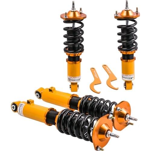 24 Level Coil Shock Coilover Suspension Struts for Mazda Miata Roadster MX5 MX-5 1989-2005