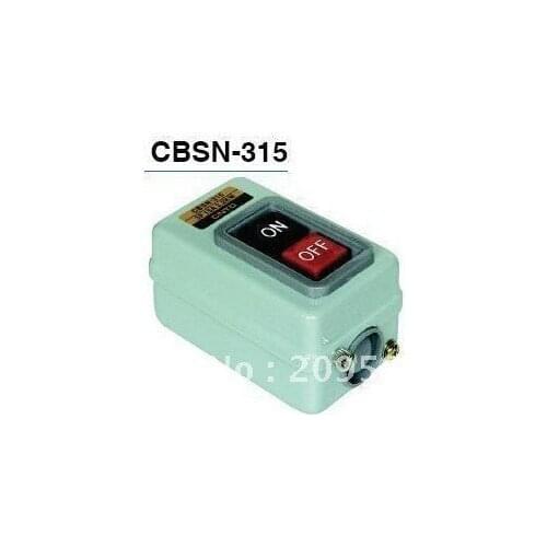 5pcs TBSN-315(CBSN-315) 3P Power Pushbutton Switch 15A 2.2KW