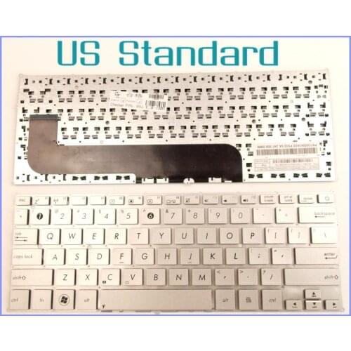 US English Version Keyboard for ASUS UX21E UX21 UX21A 0KNB0-1100RU00 0KNB0-1620US00 9Z.N8KBC.41D Laptop Silver No Frame