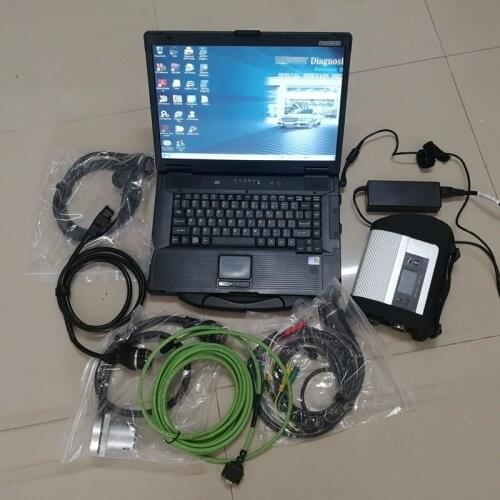CF52 I5 CPU 320GB HDD with V129/2020 HHTwin Special DAS Automotivo Diagnosis Program Tool Scanner Wifi MB STar C4 Sd Compact C4