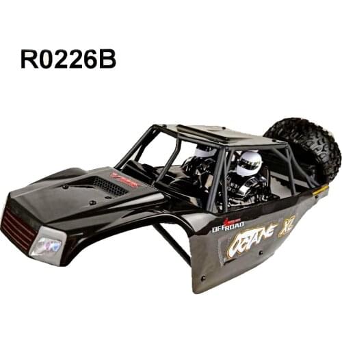 VRX car shell + Nylon Roll cage + Spare wheel + Driver Blister for ftx OUTLAW VRX RH1043/1045 Octane, 1/10 rc car parts