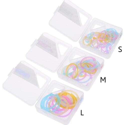 Creative Binder Ring Plastic Book Ring Multifunction Circle Album Loose Leaf Book Binder Hoop Office Binding Supply