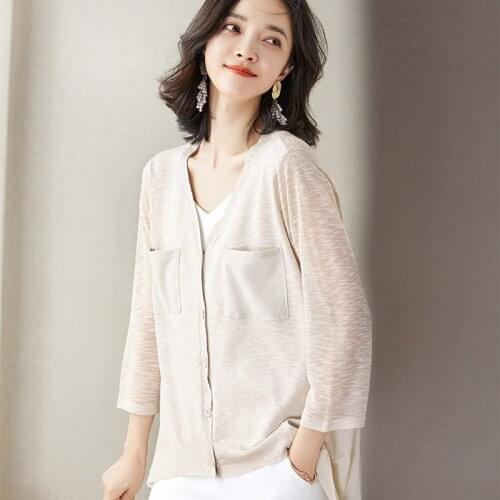 Женские трикотажные рубашки LFFMHMT China At AliExpress