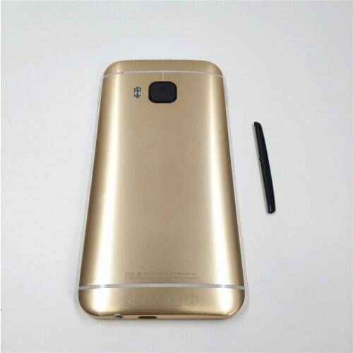 Metal Battery Door Back Cover Housing For HTC One M9 Back Cover Battery Case Door with Buttons