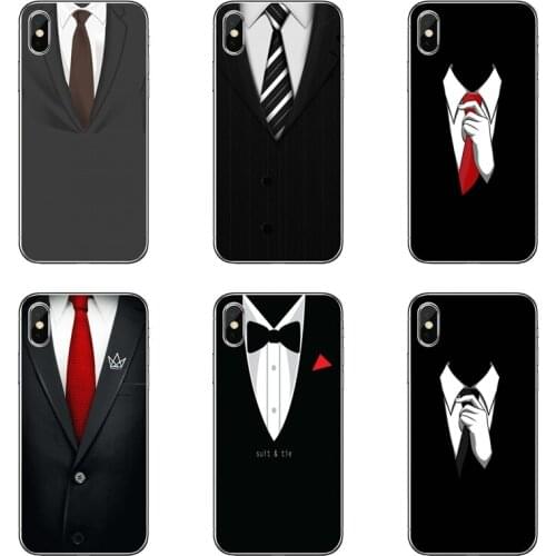 Man Suit Shirt Tie Accessories Phone Case For Huawei Honor 20 10i 9X 10 Lite 8S 8C 8X 7C 7X 7A 6C Pro 6 6A 6X 5C V10
