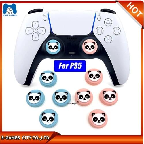 For PS5 Thumb Stick Grip Cap Soft Silicone Thumbstick Joystick Cover For Sony Playstation5 PS5 Grip Caps Accessories