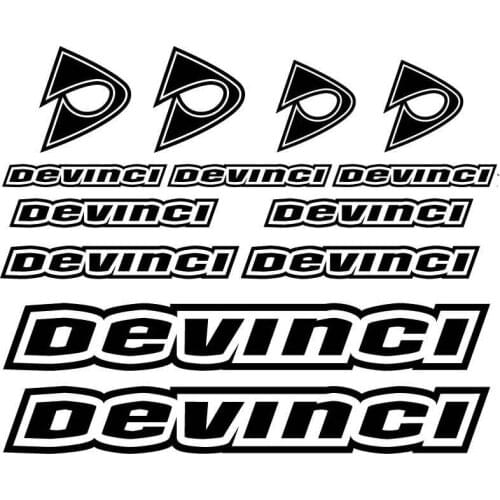 Bicycle frame stickers road bike mountain bike MTB Track bike TT bike cycle decal reflective stickers for Devinci stickers