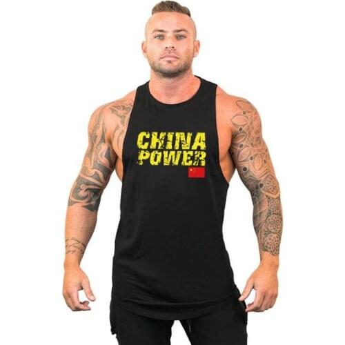 New Mens Clothing Fitness Singlets Brand Workout Casual Gym Tank Top Bodybuilding Fashion Vest Sleeveless Sports Shirt