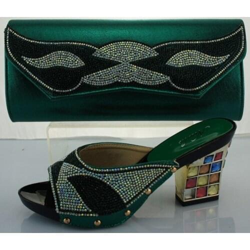 New Arrival Bag and Shoes Set Italy Italian Matching Shoe and Bag Set Shoe and Bag Set for Party In Women Shoe and Bag ME2217