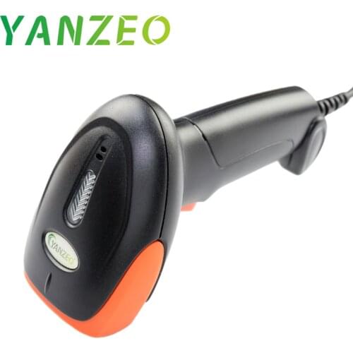Yanzeo L1100 1D Portable Handheld Barcode Scanner Reader for Screen and Printed Bar Code Scan Support Windows Mac and Linux PC