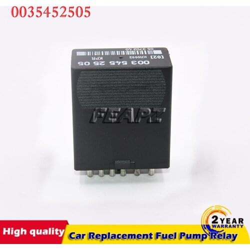 Car Replacement Fuel Pump Relay For Mercedes W463 W126 C126 R107 560SEC 500SEC 0035452505