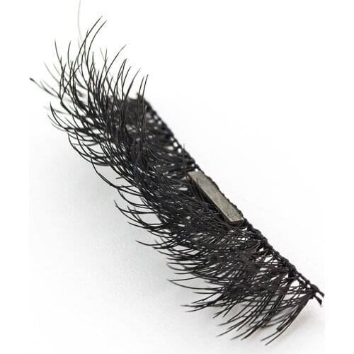 4pcs/pairs Eyelashes magnetic eyelashes 6D False Eyelashes Hand Made Reusable Fake Eye Lashes Extension Full Strip C137