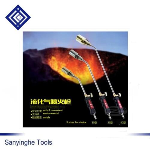 50 size liquefied gas welding gun Propane Torch Wand Ice Snow Melter Weed Burner Roofing