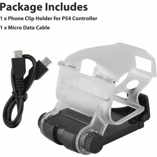 For PS4 PS 4 Cell Mobile Phone Smart Clip Clamp Holder Stand Bracket 0 To 270 Degree PUBG Holder Mount Bracket Stand For IPhone