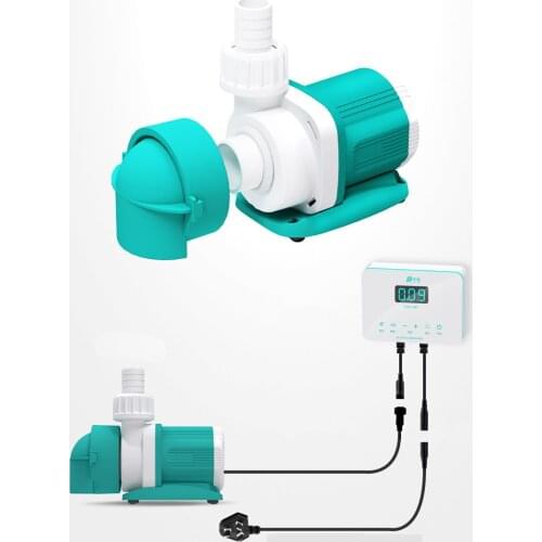 Fish tank water pump circulating pump frequency conversion water pump submersible pump ultra-quiet aquarium fish pond pump botto